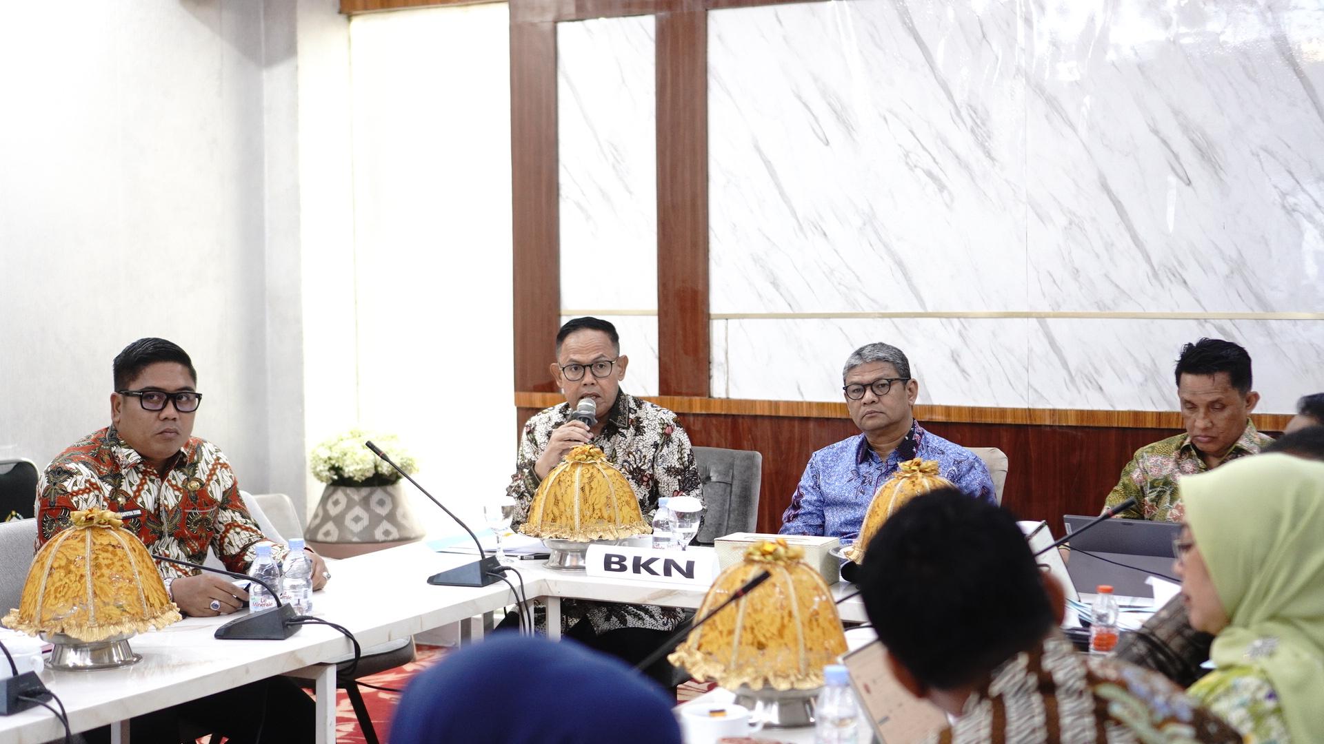 Di Hadapan BKN, BKPSDM Bone Paparkan Peta Talenta 14.785 ASN, Wabup Tegaskan Komitmen Sistem Merit