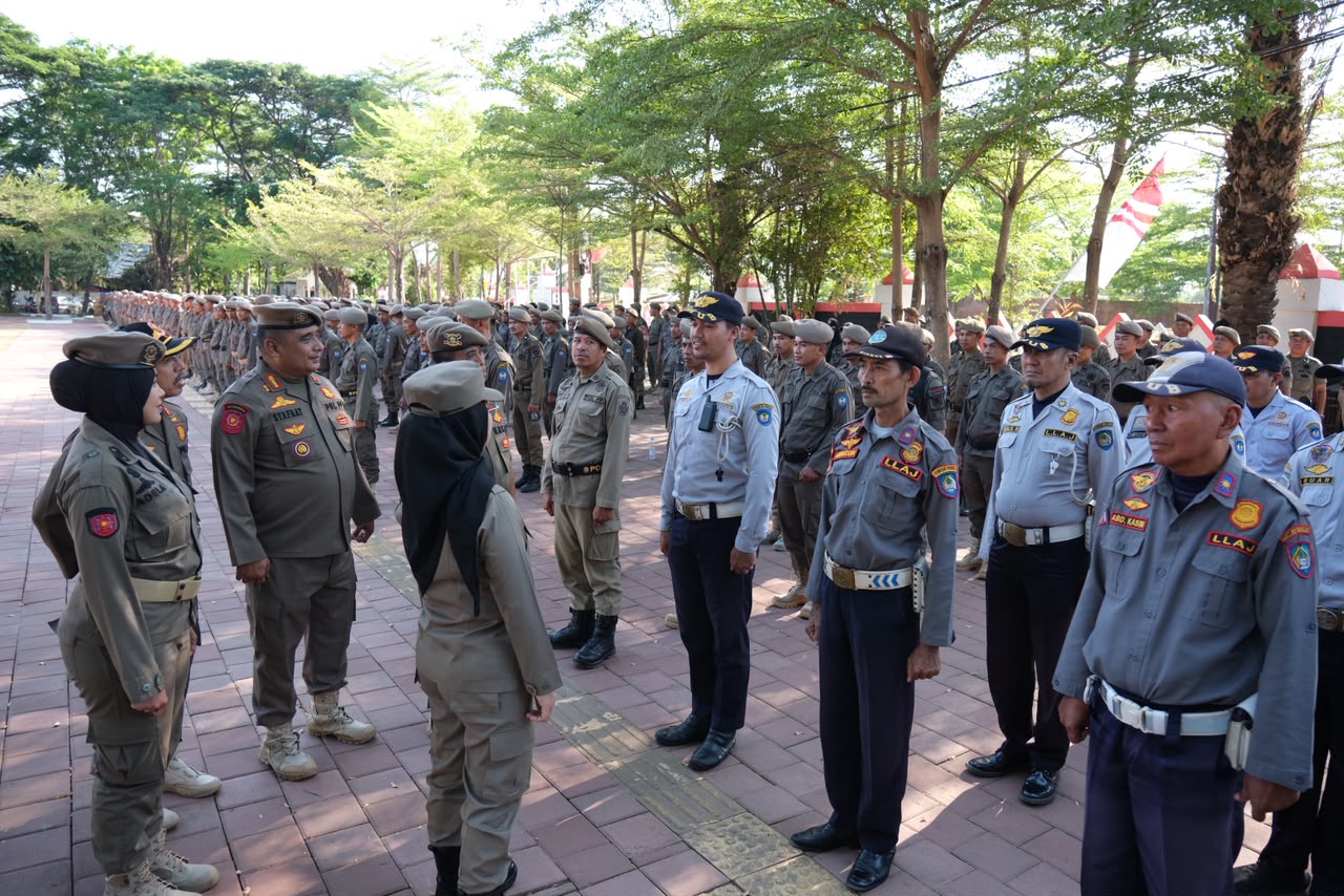 Bupati Gowa Perintahkan Satpol PP Perketat Penegakan Perda dan Jaga Aset Daerah